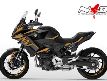 Foliendesign BMW F900XR  Olympic Gold 2020-23