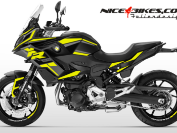 Foliendesign F900XR 2024-25 Hornet Yellow