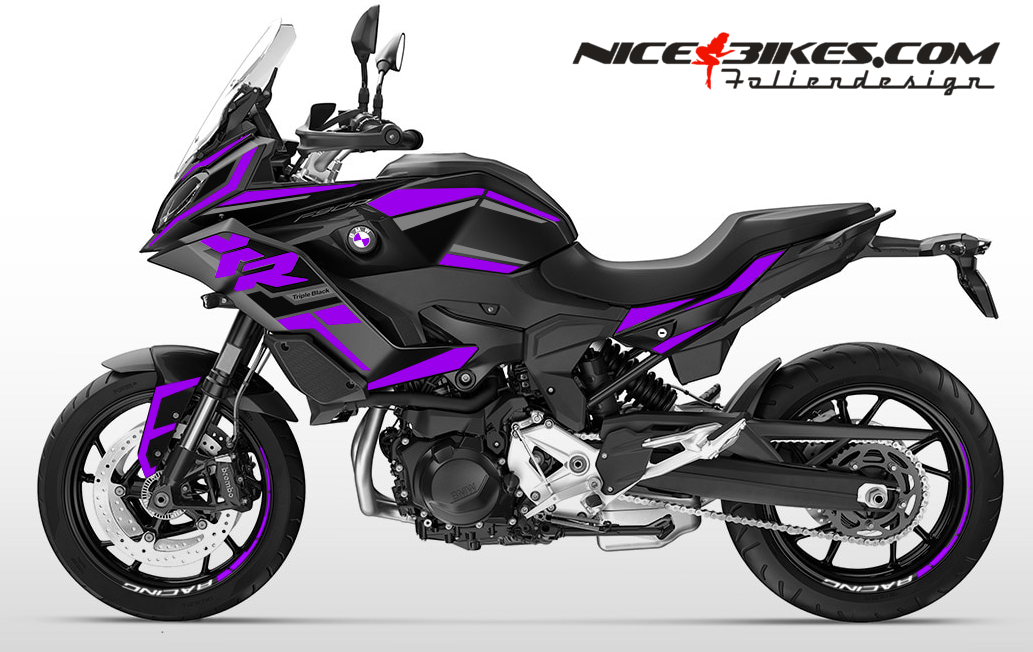 Foliendesign F900XR 2024-25 Manga Violett