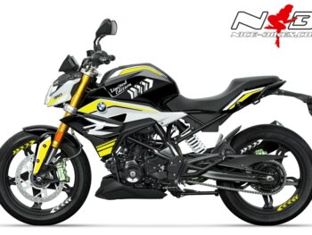 Foliendesign BMW G310R (Bj. 2021) Hornet Yellow