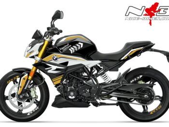 Foliendesign BMW G310R (Bj. 2021) Olympic Gold