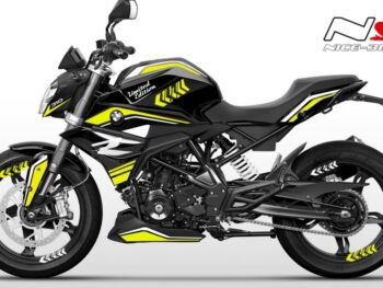 Foliendesign BMW  G310R Hornet Yellow