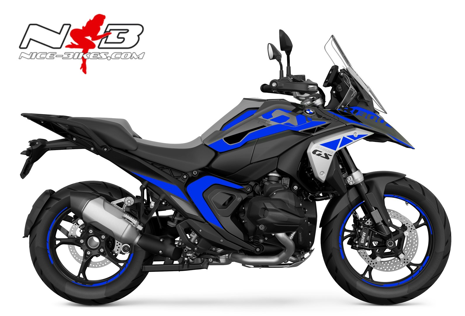 Foliendesign BMW R1300GS 2024 Racing Blue