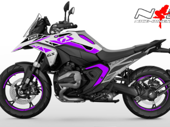Foliendesign BMW R1300GS 2024 Manga Violett