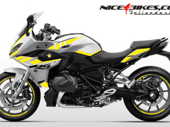 Foliendesign BMW R1250RS (Bj. 2023G) Hornet Yellow
