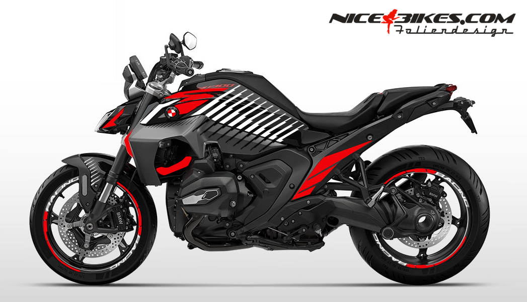 Foliendesign R1300R 2025/26 SPEED Racing Red