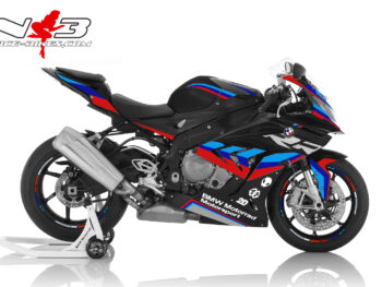Dekorsatz S1000RR MOTORSPORT EDITION auf schwarzer Maschine 2018
