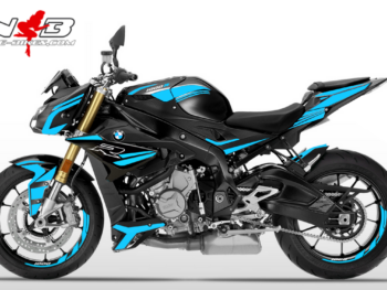 Foliendesign BMW S1000R (Bj. 2020) Light Blue