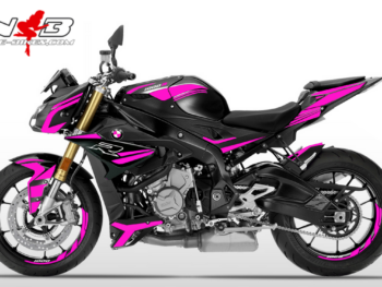 Foliendesign BMW S1000R (Bj. 2020) Pretty Pink