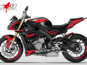 Foliendesign BMW S1000R (Bj. 2020) Racing Red