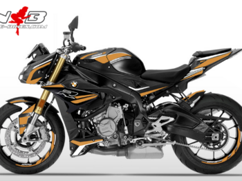 Foliendesign BMW S1000R (Bj. 2020) Olympic Gold