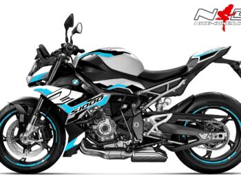 Foliendesign BMW S1000R (Bj. 2021-22) Light Blue