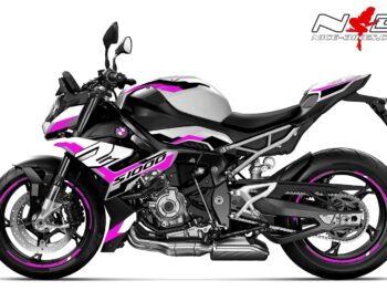 Foliendesign BMW S1000R (Bj. 2021-22) Pretty Pink