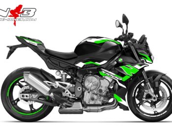 Foliendesign BMW S1000R (Bj. 2023-24) Limegreen