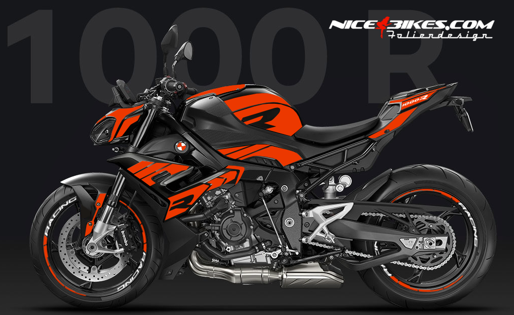 BMW S1000R Evil Orange 2025