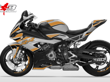 Foliendesign S1000RR (Bj. 2021) Olympic Gold