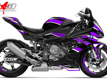 Foliendesign S1000RR (Bj. 2021-22) Manga Violett