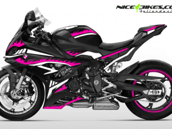 Foliendesign BMW S1000RR (Bj. 2023-24) Inferno Pretty Pink