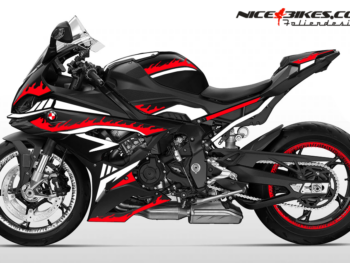 Foliendesign BMW S1000RR (Bj. 2023-24) Inferno Racing Red