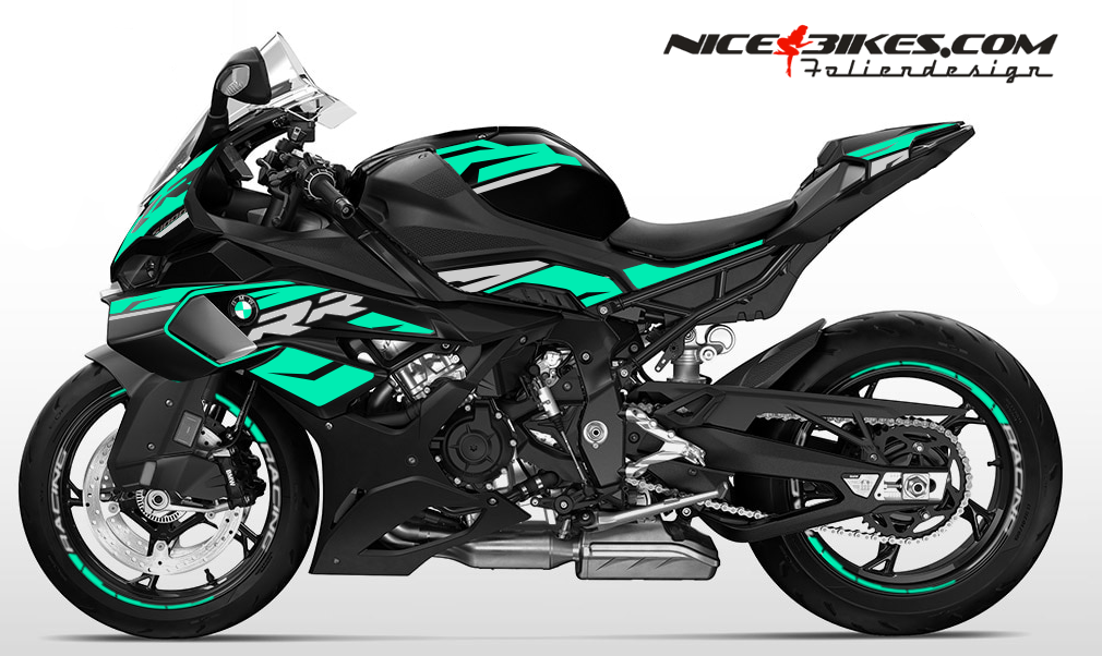 BMW S1000RR Miami Blue 2025