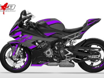 Foliendesign S1000RR 2022 Manga Violett