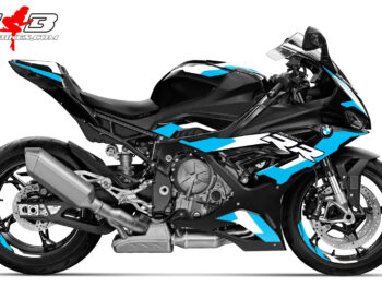 Foliendesign S1000RR (Bj. 2021-22) Motorsport Light Blue