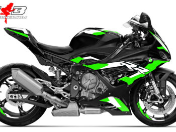 Foliendesign S1000RR (Bj. 2021-22) Motorsport Lime Green