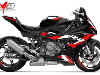 Foliendesign S1000RR (Bj. 2021-22) Motorsport Red