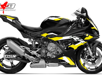 Foliendesign BMW S1000RR (Bj. 2023-24) Motorsport Hornet Yellow