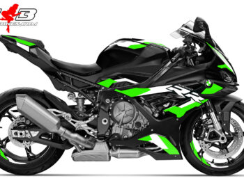 Foliendesign BMW S1000RR (Bj. 2023-24) Motorsport Limegreen