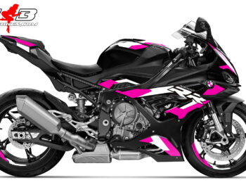 Foliendesign BMW S1000RR (Bj. 2023-24) Motorsport Pretty Pink