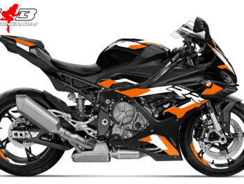 Foliendesign BMW S1000RR (Bj. 2023-24) Motorsport Evil Orange
