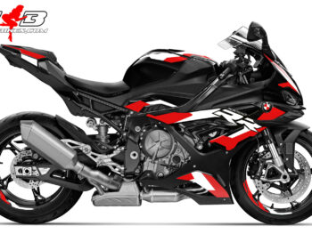 Foliendesign BMW S1000RR (Bj. 2023-24) Motorsport Racing Red