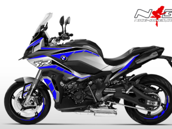 Foliendesign BMW S1000 XR (Bj. 2020-21) Racing Blue