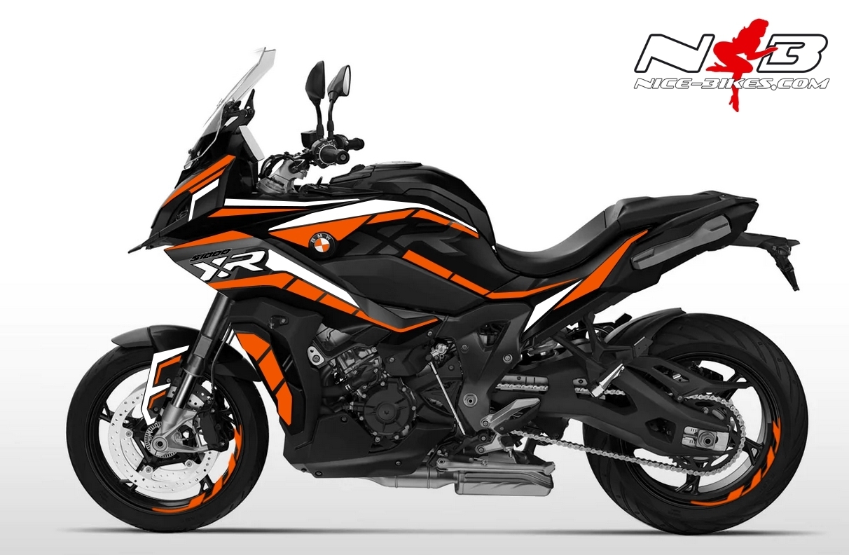 Foliendesign BMW S1000XR 2022-23 Evil Orange
