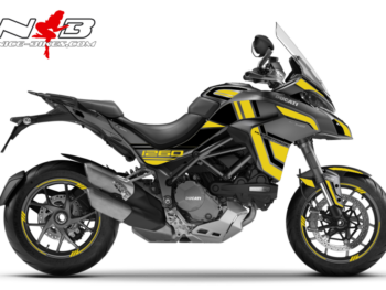 Foliendesign DUCATI Multistrada 1260S Hornet Yellow