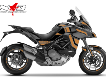 Foliendesign DUCATI Multistrada 1260S Olympic Gold