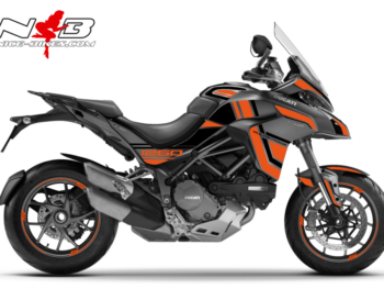 Foliendesign DUCATI Multistrada 1260S Evil Orange