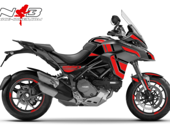 Foliendesign DUCATI Multistrada 1260S Racing Red