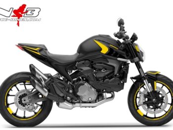 Foliendesign DUCATI  Monster ab Bj. 2021 Hornet Yellow