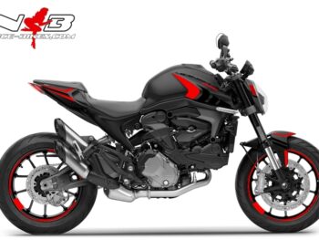 Foliendesign DUCATI  Monster ab Bj. 2021 Racing Red