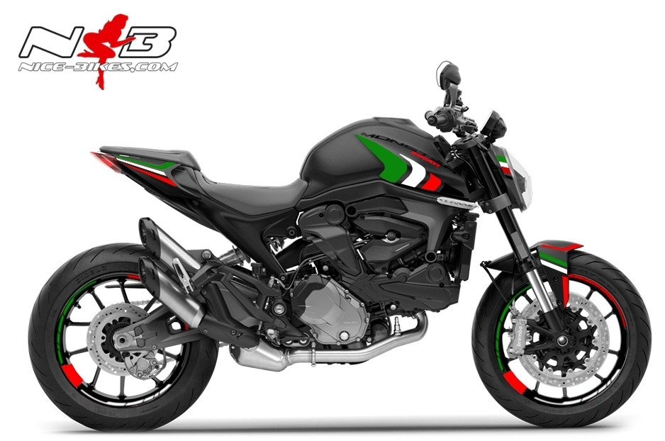 Foliendesign DUCATI Monster ab Bj. 2021 Bella Italia