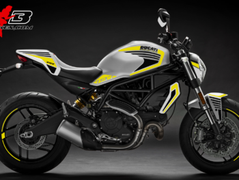 Foliendesign DUCATI Monster 797 Bj. 2020 Hornet Yellow