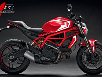 Foliendesign DUCATI Monster 797 Bj. 2020 Racing White