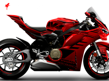 Foliendesign Ducati Panigale V4 Magic Black Edition