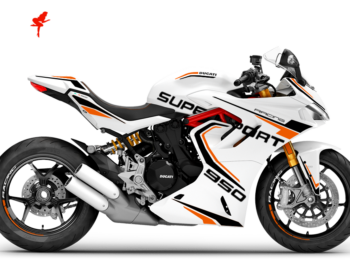 Foliendesign Ducati Supersport 950 2023-24 Evil Orange