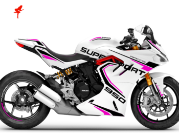 Foliendesign Ducati Supersport 950 2023-24 Pretty Pink