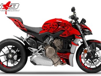 Foliendesign DUCATI Streetfighter V4S Leo Edition