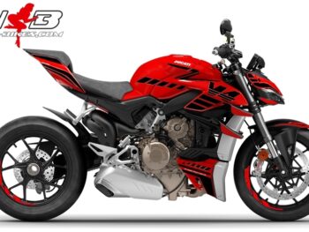 Foliendesign DUCATI Streetfighter V4S Speed Black