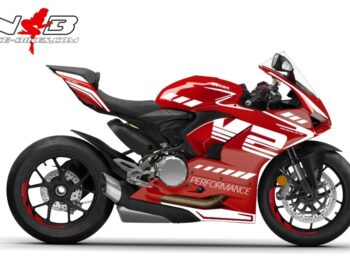 Foliendesign DUCATI V2 (Bj. 2020) white